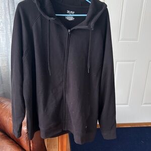 Tek Gear Men's Black Zip-Up Sweater